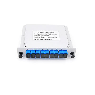 Соединителя UPC Splitter Gpon 1x8 карты кассеты PDL оптически низкий