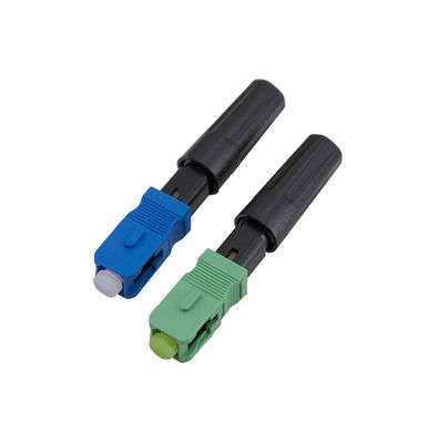 поле быстрого соединителя SC 5507 Lc соединителя оптического кабеля 0.25db голубое - installable