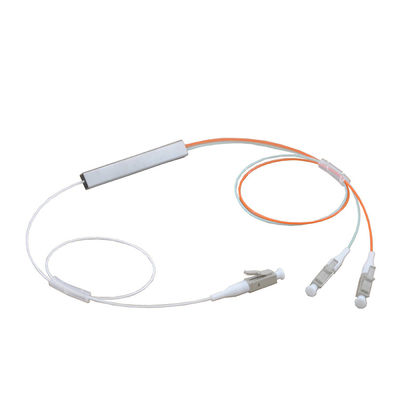 Раздел Ferrule Splitter FTTH PLC оптического волокна кабеля OM2 1x2