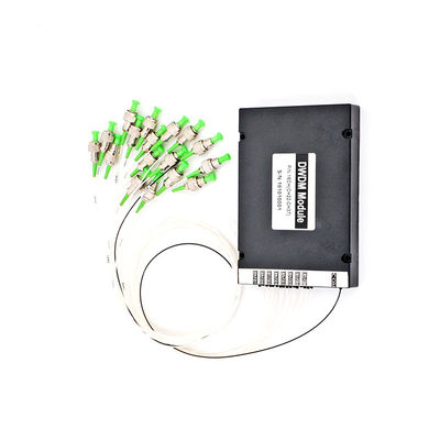Коробка ABS модуля Cwdm Mux Demux канала 16CH OADM DWDM MUX DEMUX 8