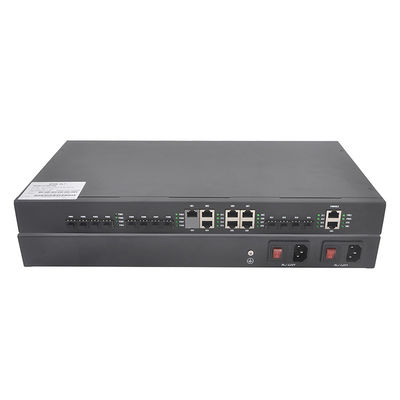 оборудование оптического волокна 60W EPON 10g GPON OLT 8 гаван PON