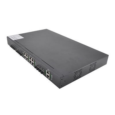 оборудование оптического волокна 60W EPON 10g GPON OLT 8 гаван PON