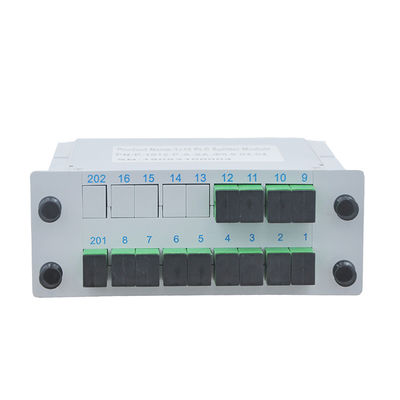 PLC C112SA шнура 1x12 Splitter оптического кабеля оборудования 1650nm FTTH