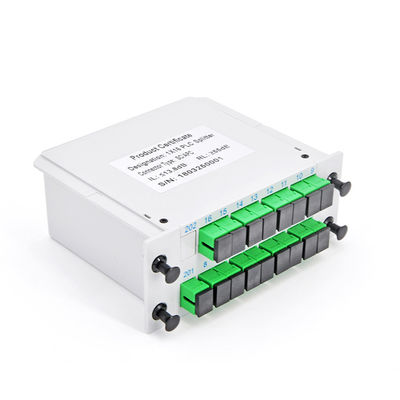 Кассета модуля Pon сети маленькой коробки Splitter PLC оптического волокна LC пассивная