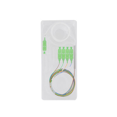 сеть соединителя 1.5m FTTH Gpon пассивная Apc Splitter PLC оптического волокна 1x4