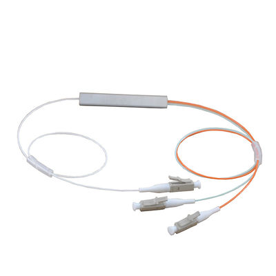 Раздел Ferrule Splitter FTTH PLC оптического волокна кабеля OM2 1x2