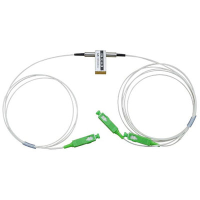 1x1 переключатель переключателя 5V DWDM MUX DEMUX механический оптически не запирая на задвижку