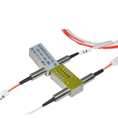1x1 переключатель переключателя 5V DWDM MUX DEMUX механический оптически не запирая на задвижку