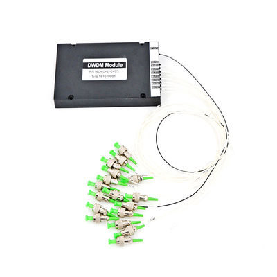 Коробка ABS модуля Cwdm Mux Demux канала 16CH OADM DWDM MUX DEMUX 8