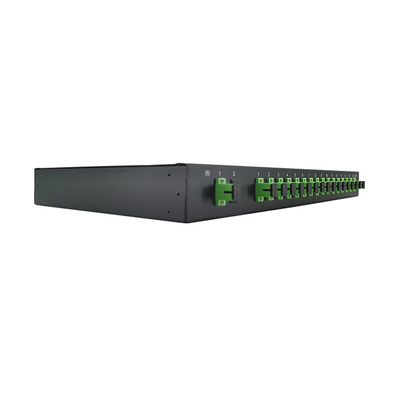 Splitter PLC оптического волокна держателя шкафа 1x16 1U для радиосвязи